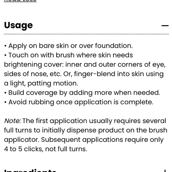 NEW FULL SIZE CLINIQUE AIRBRUSH CONCEALER IN SHADE LIGHT HONEY - Picture 5 of 7